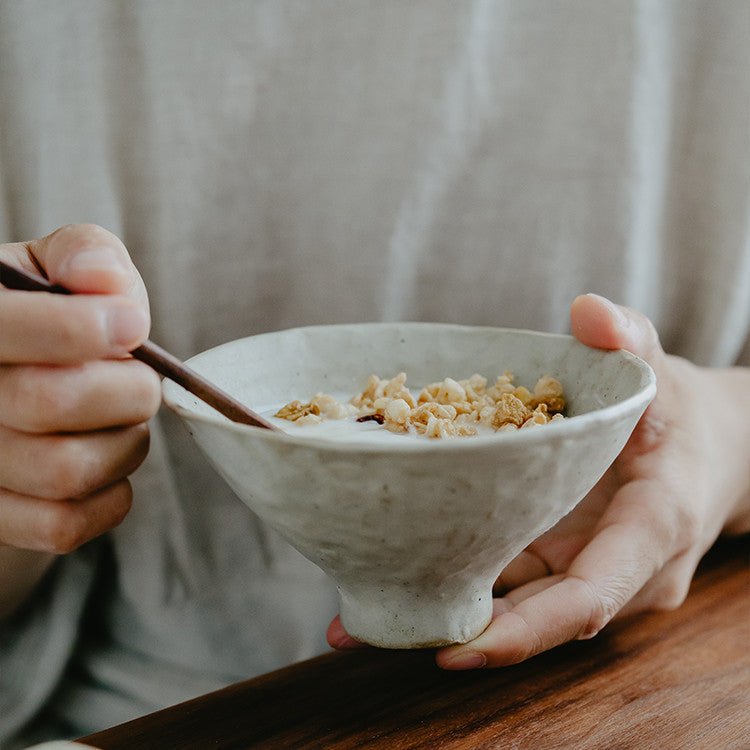 Japanese hand-kneaded tableware set