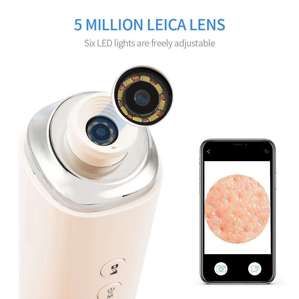 Pore cleaner with camera