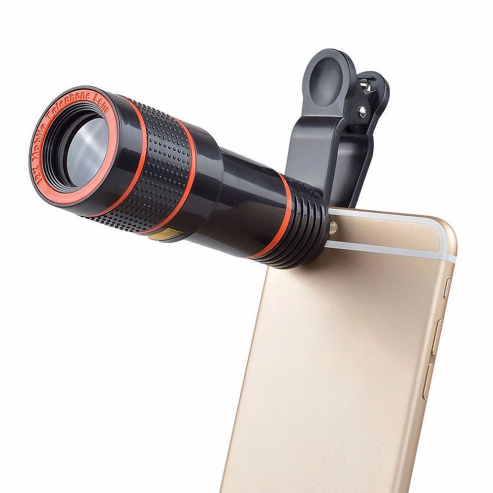 Telescope camera lens for cell phone