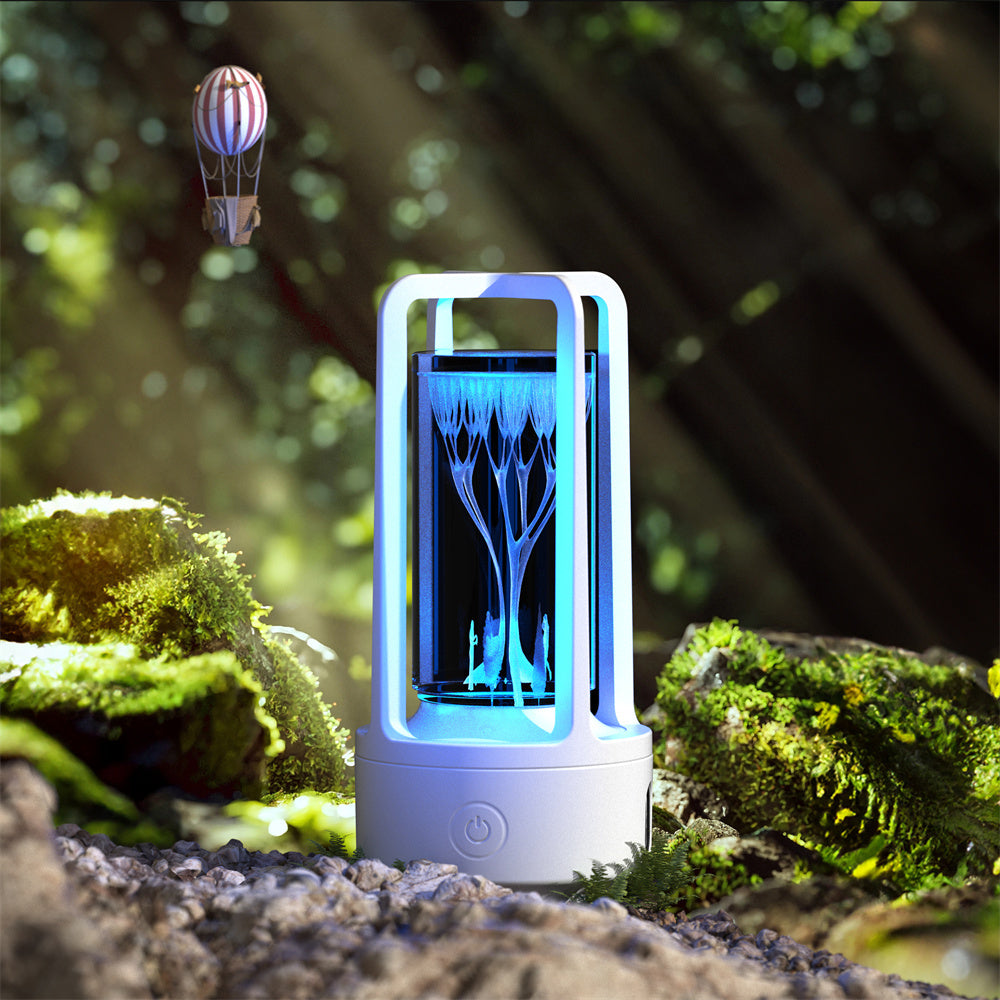 3D lamp with Bluetooth speaker