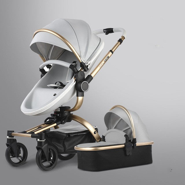 Baby stroller with 360 rotation