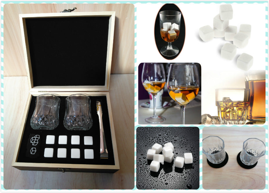 Whiskey glass gift set