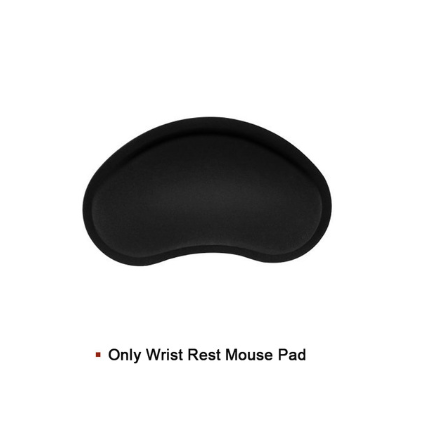 Wrist rest pad with anti slip gel
