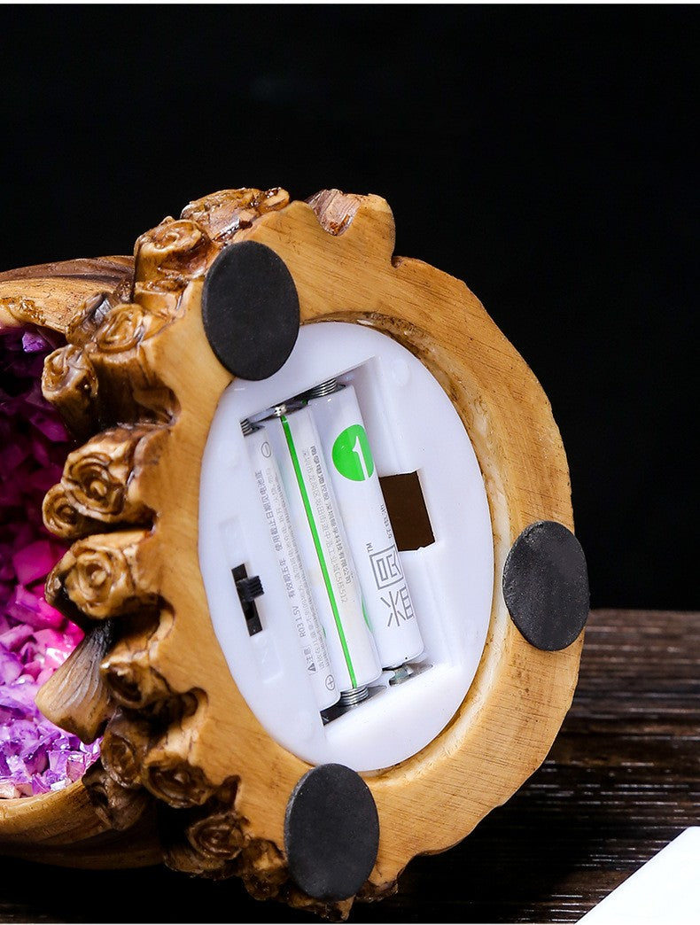 Handmade wizard with insence burner