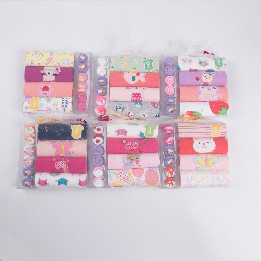 Summer baby clothes gift set
