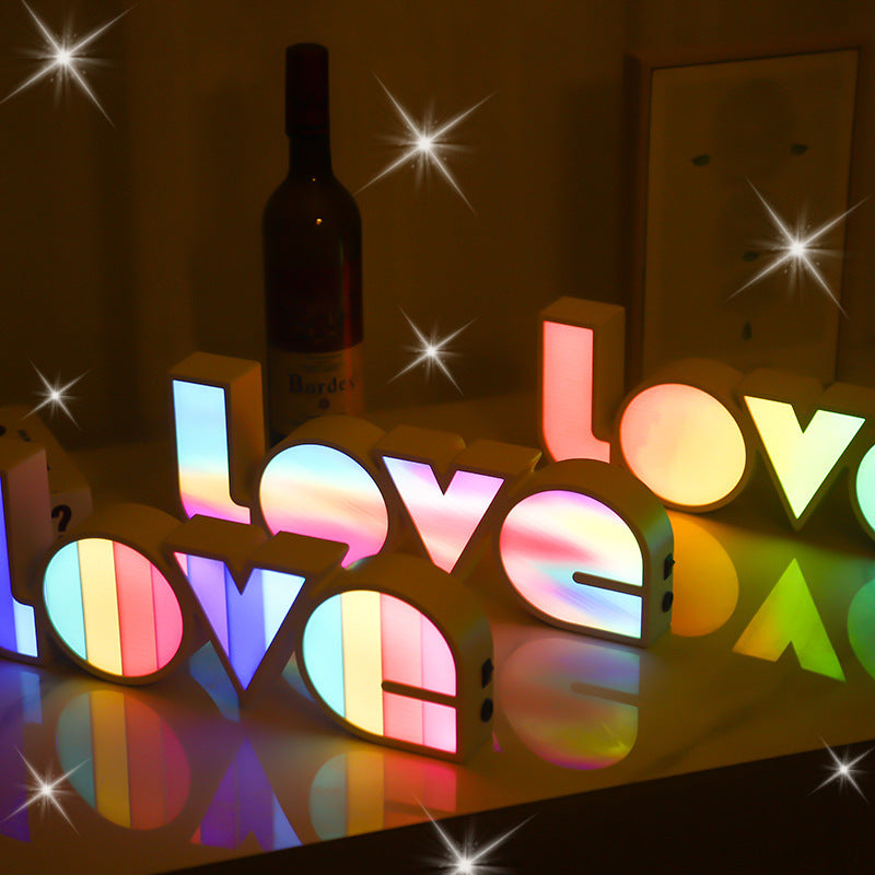 Valentines day gift LED love light