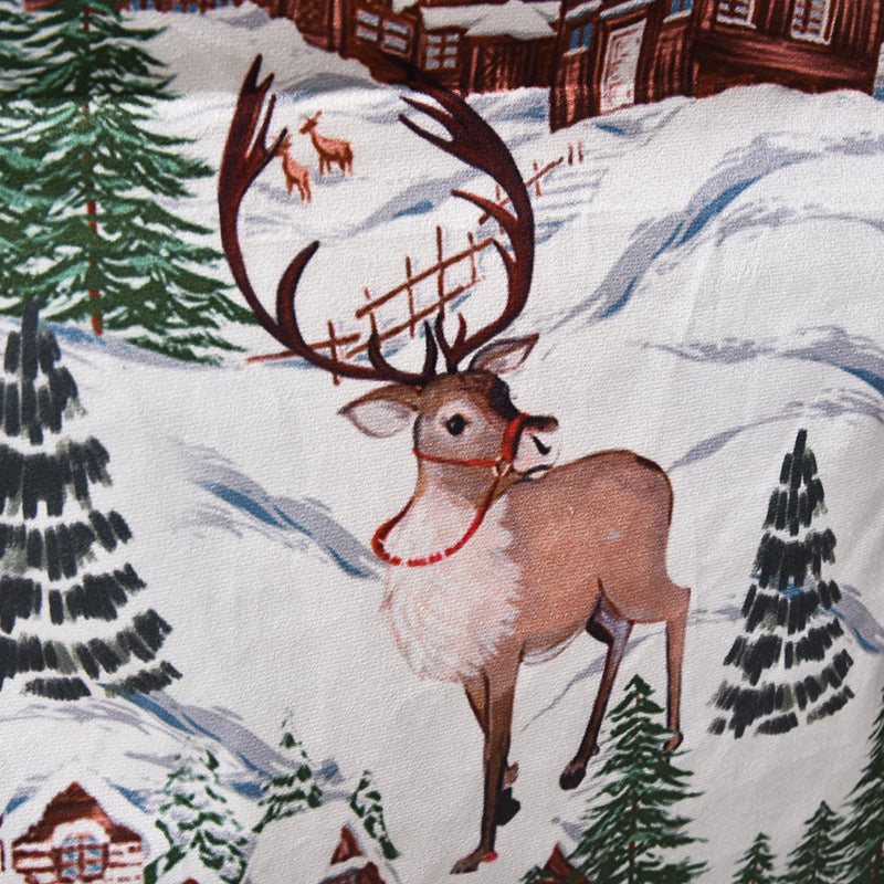 Christmas cartoon chair covers