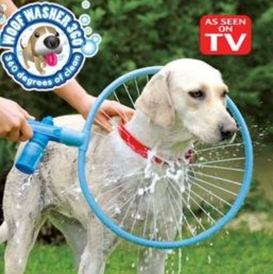 Dog washer ring 360 degree