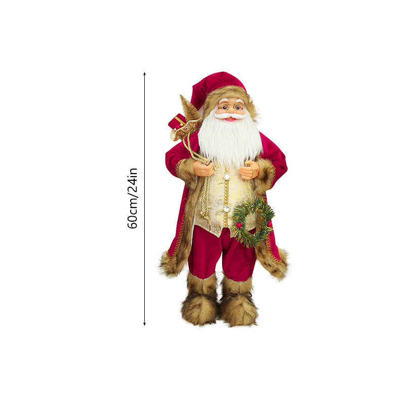 Christmas decoration Santa claus doll