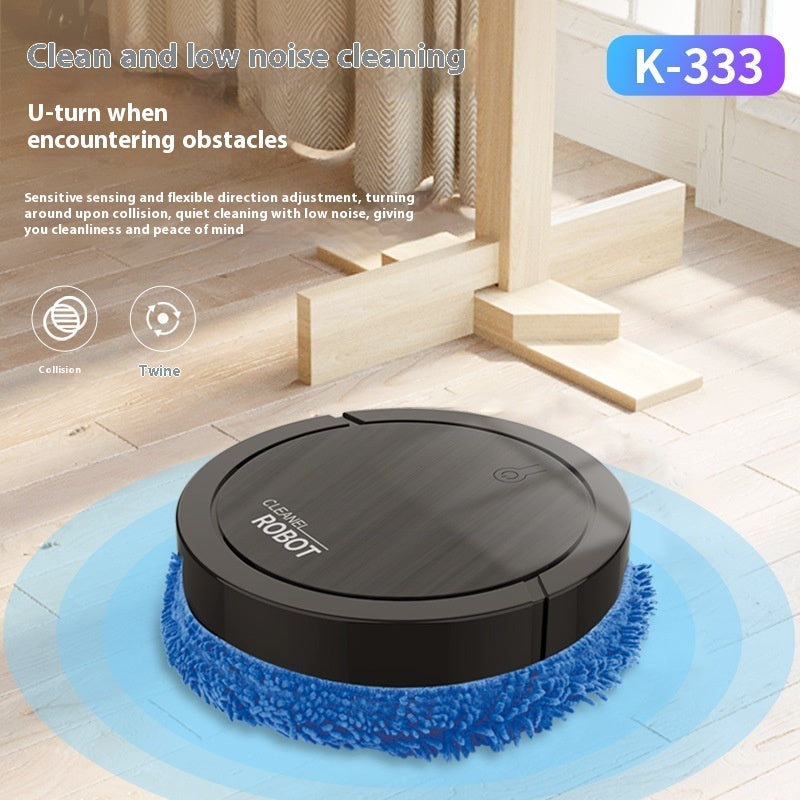 Robot for wet and dry mopping