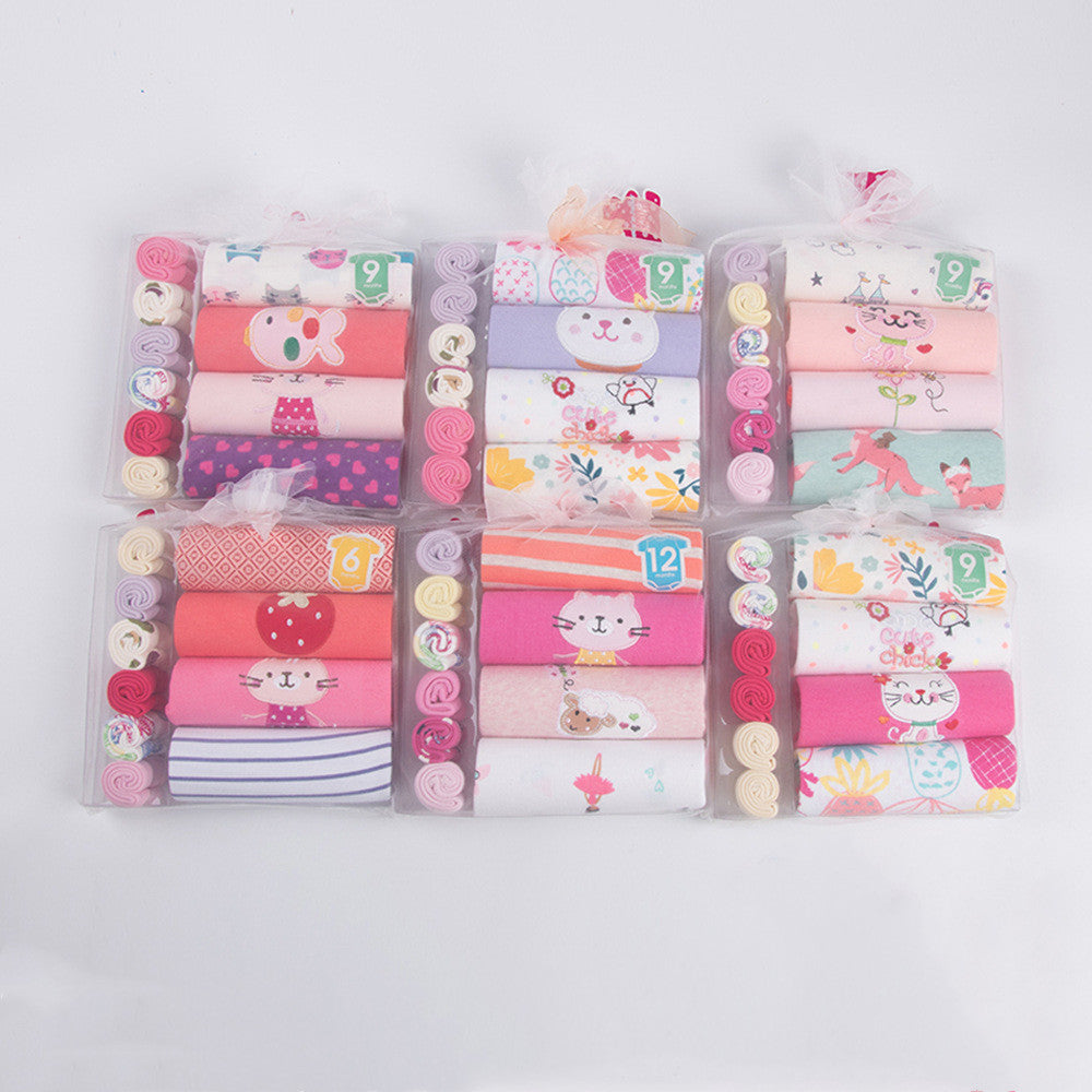 Summer baby clothes gift set