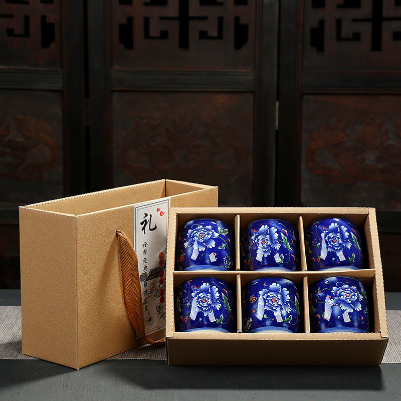 Japanese cup set box