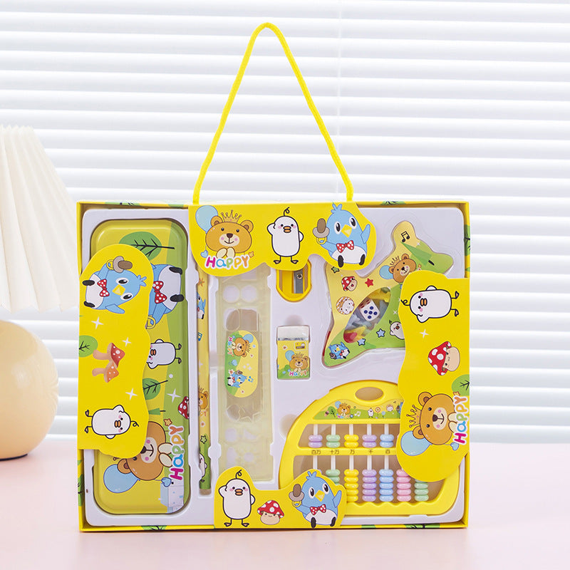 Cartoon school supplies set for kids