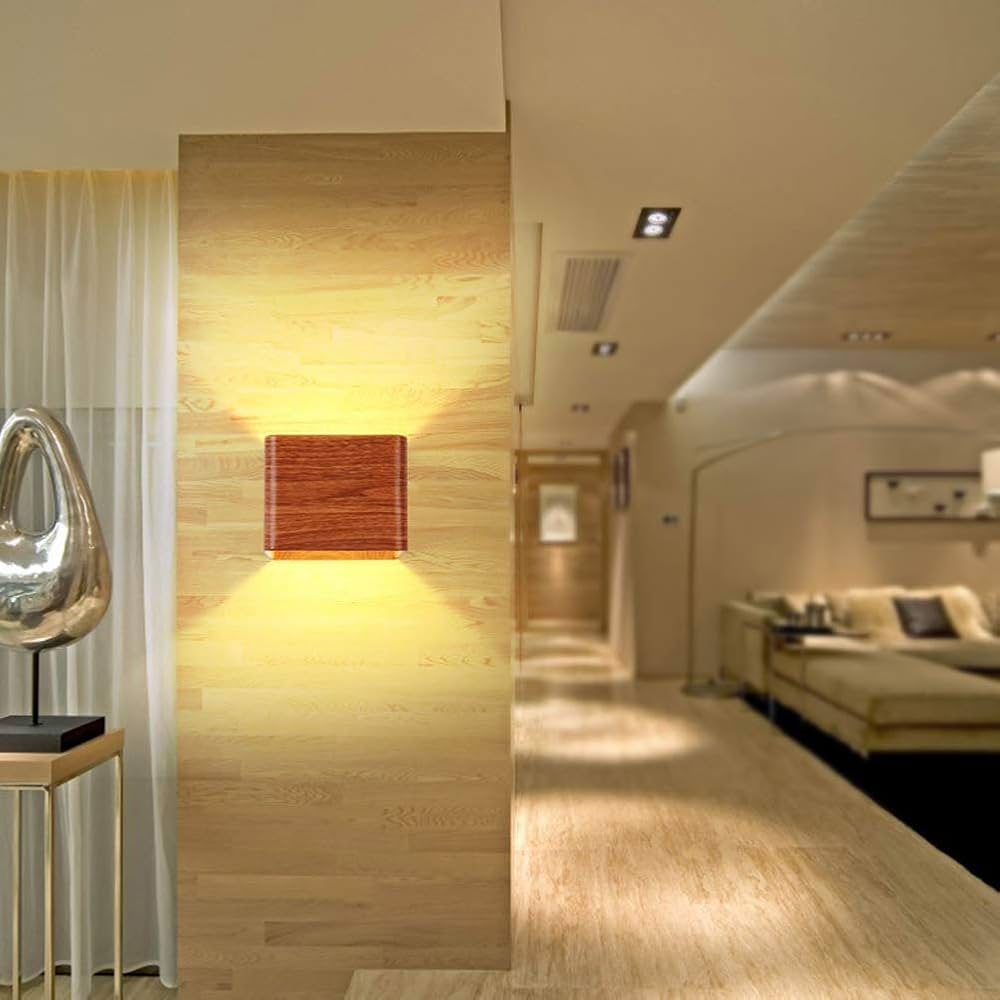 Indoor LED square lamp