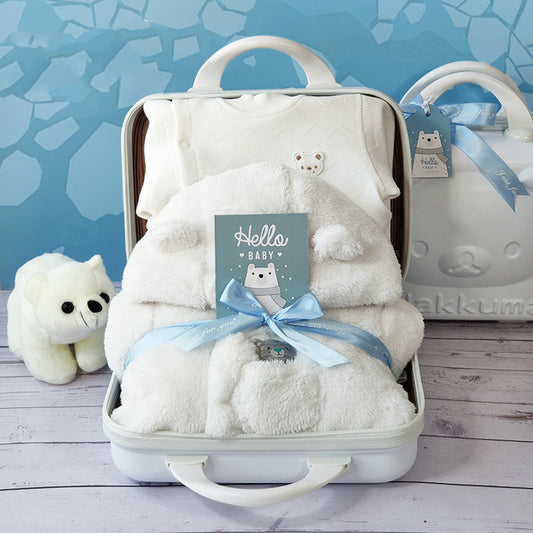 Newborn winter baby gift set