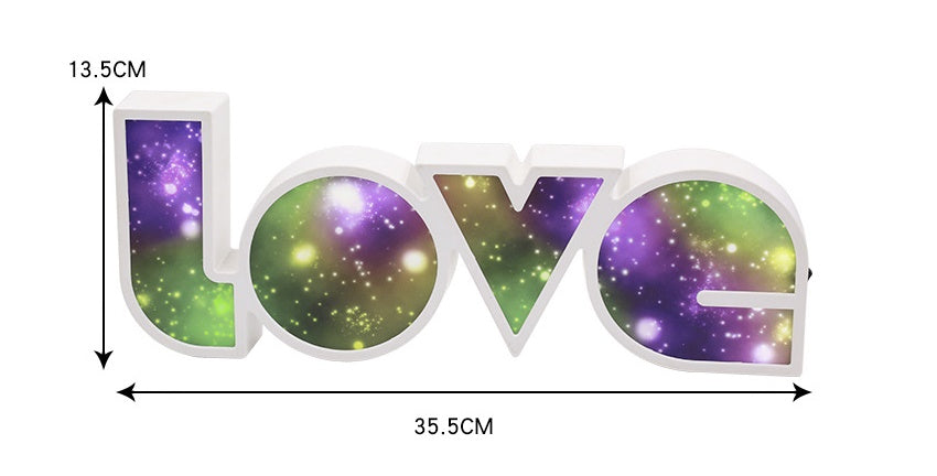 Valentines day gift LED love light