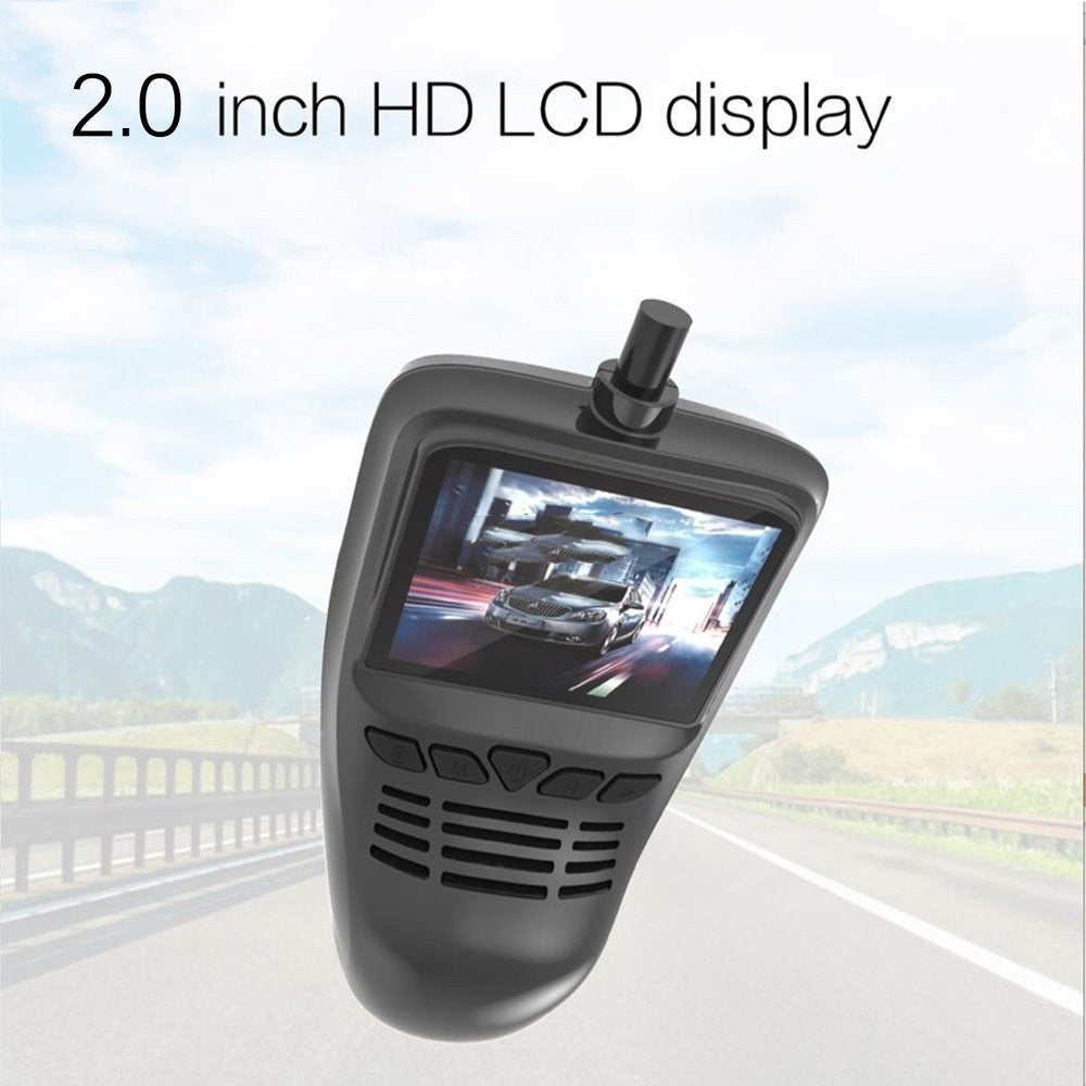 Car dashcam with recorder