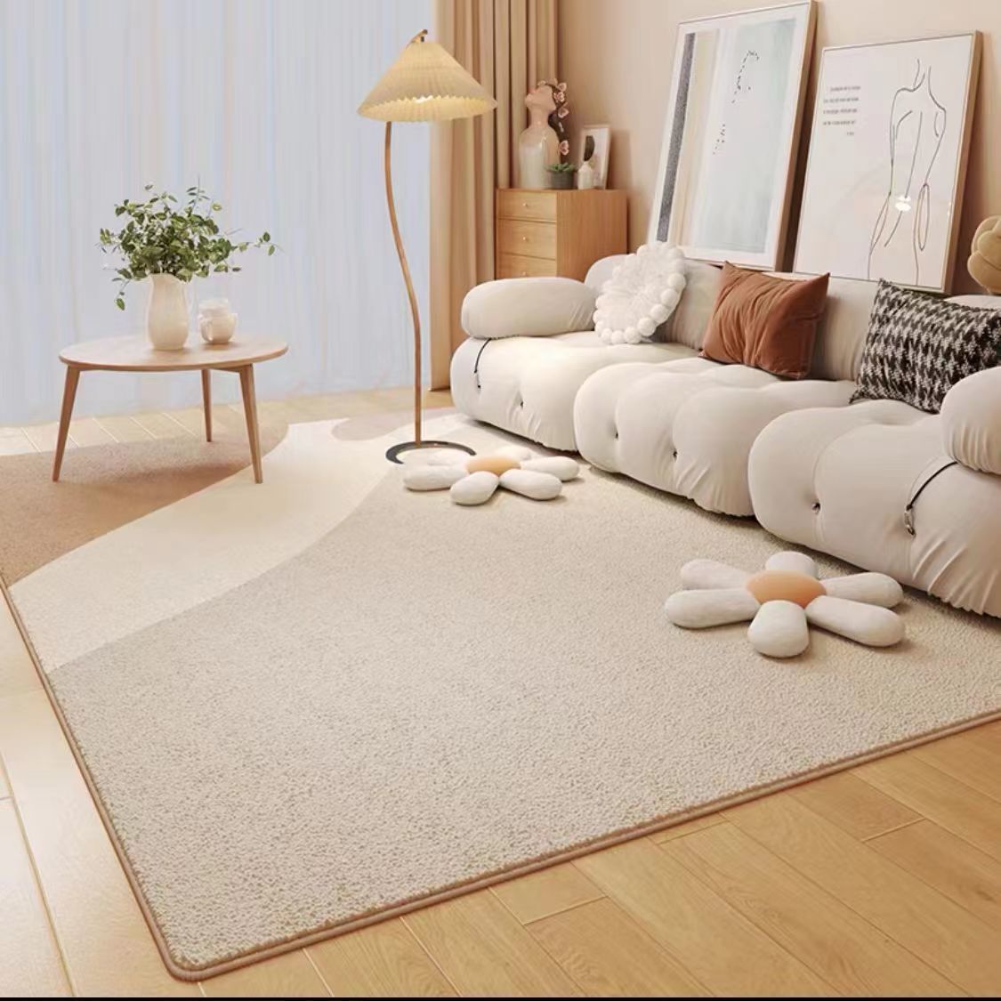 Creative cashmere carpet