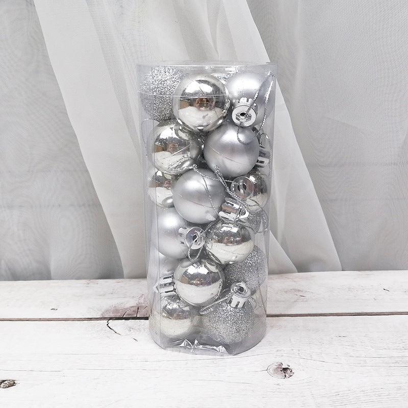 Christmas decoration balls shiny matte