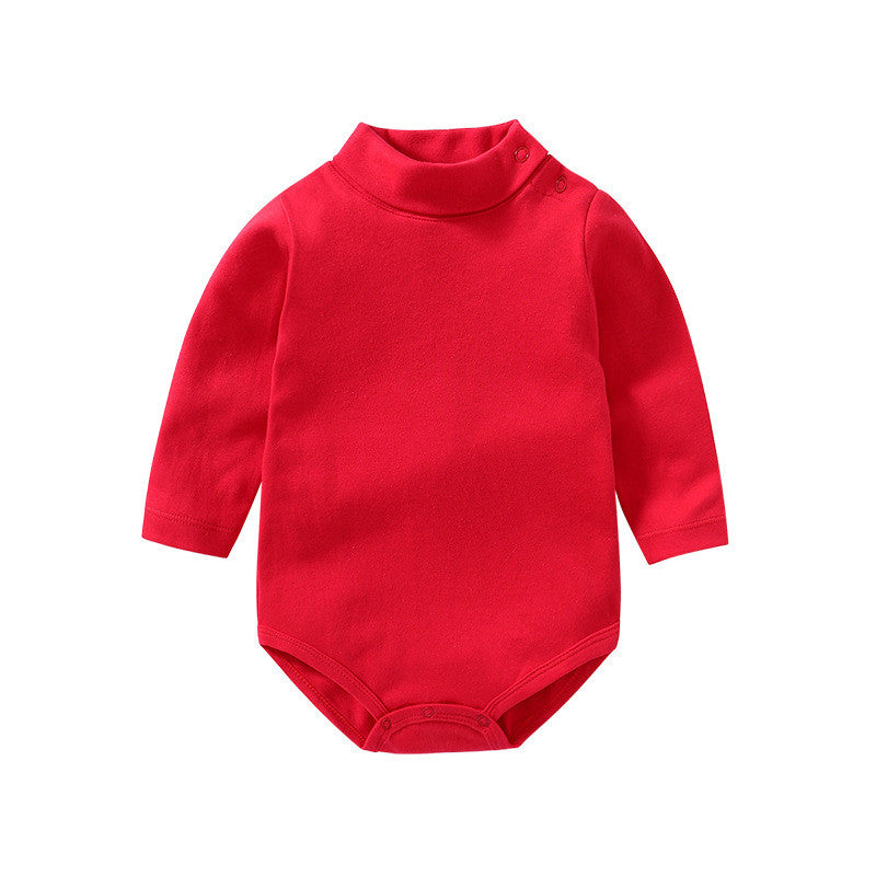 Babybody with polo collar