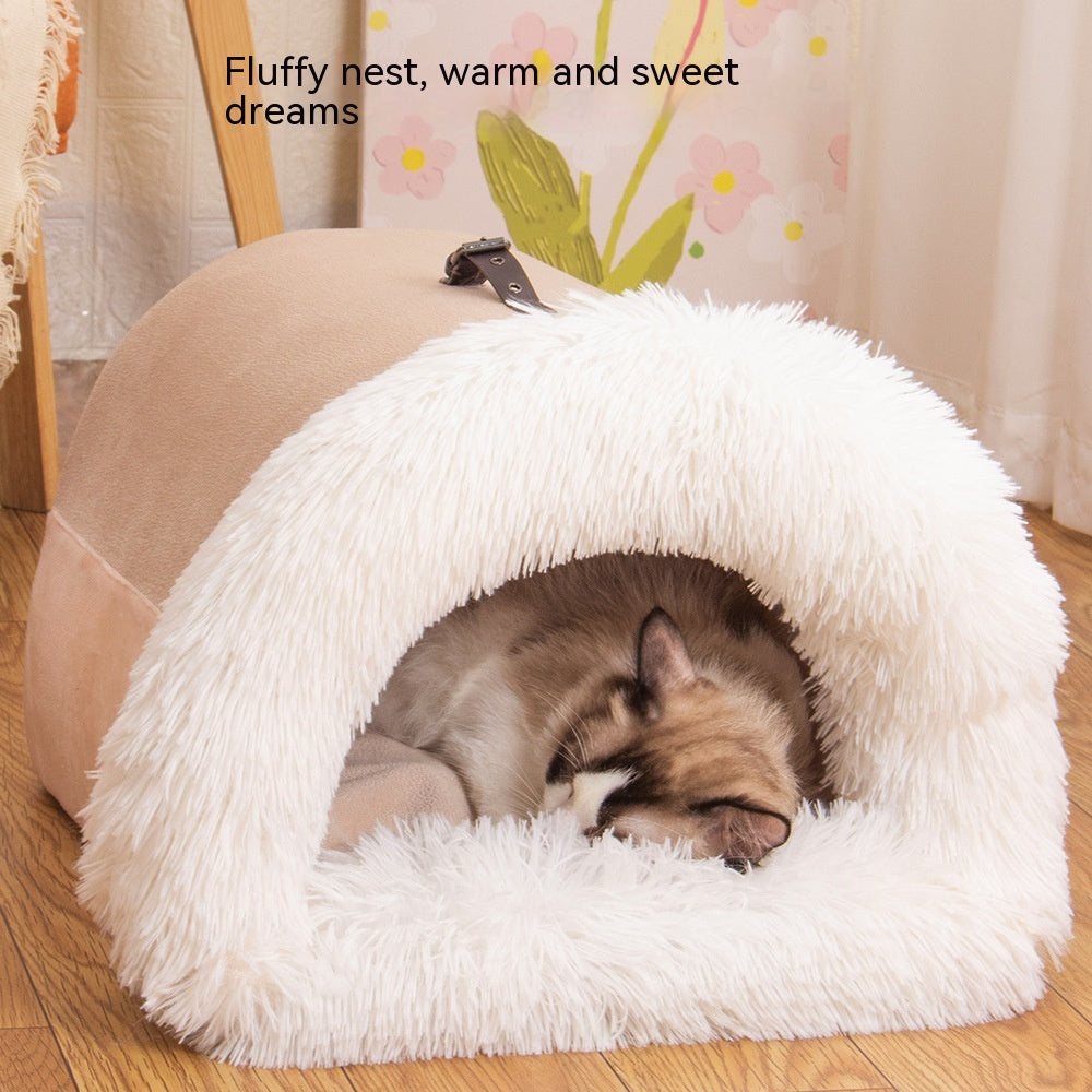 Winter warm dog house