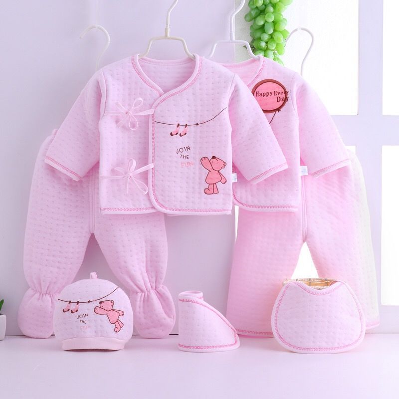 Soft warm baby outfit