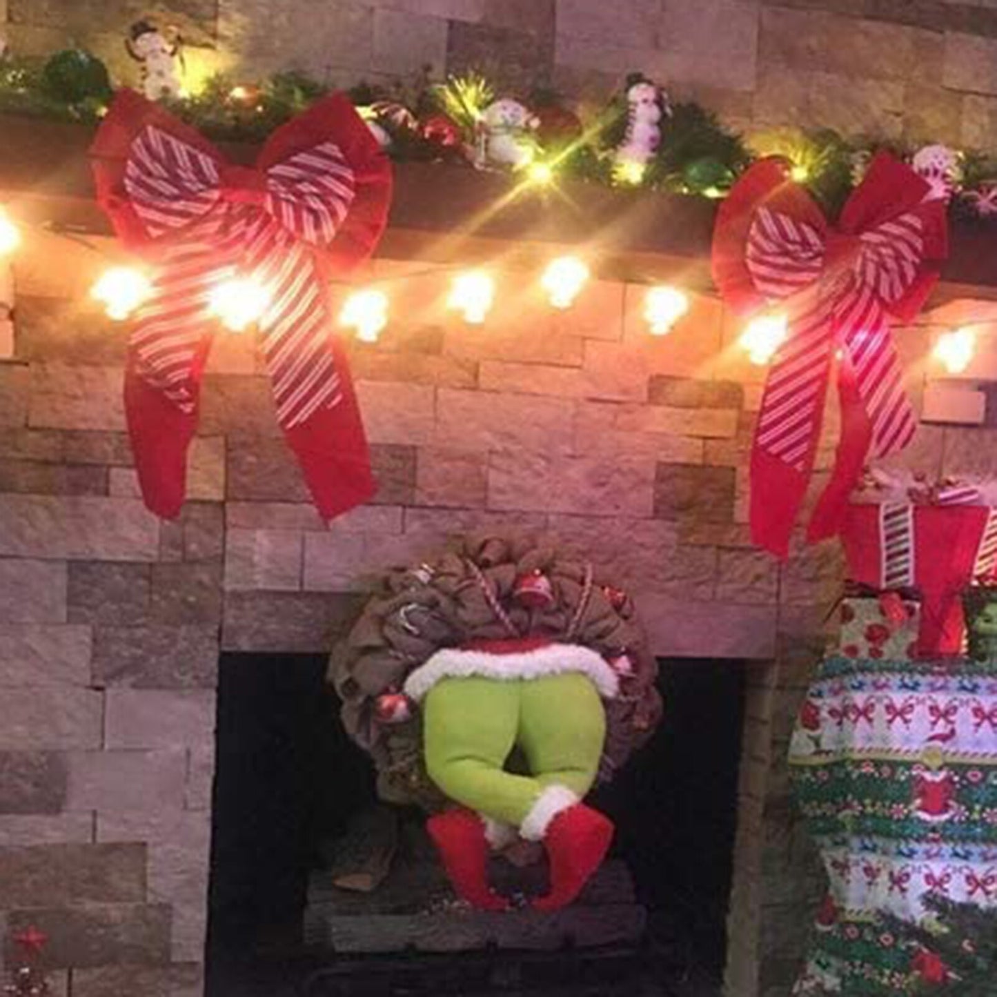 Door hanging decor Grinch