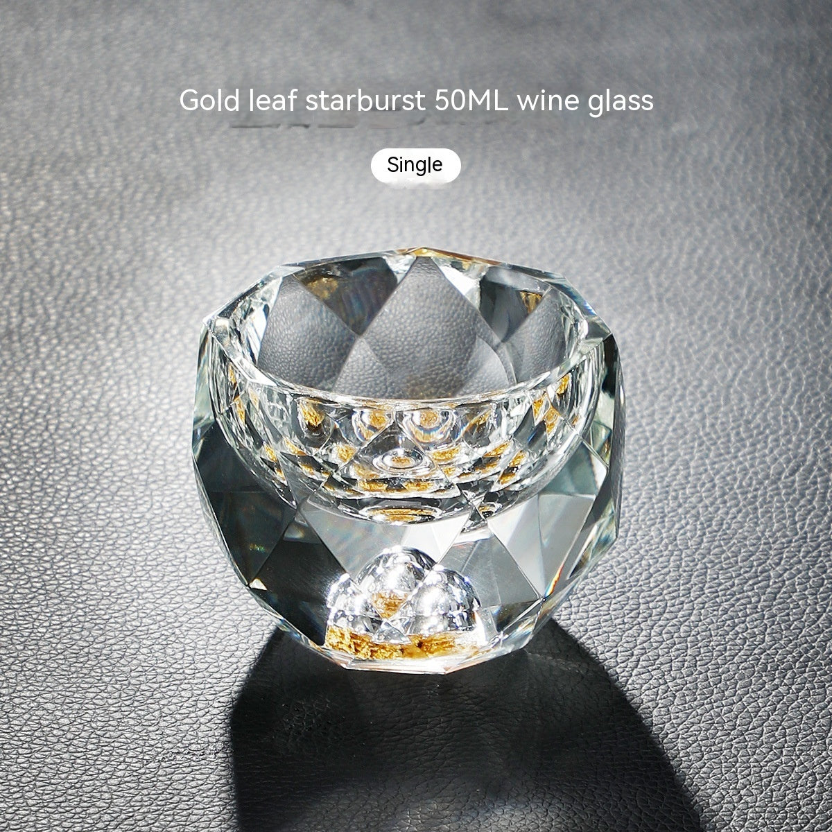 Luxury crystal whiskey decanter with glasses gift set