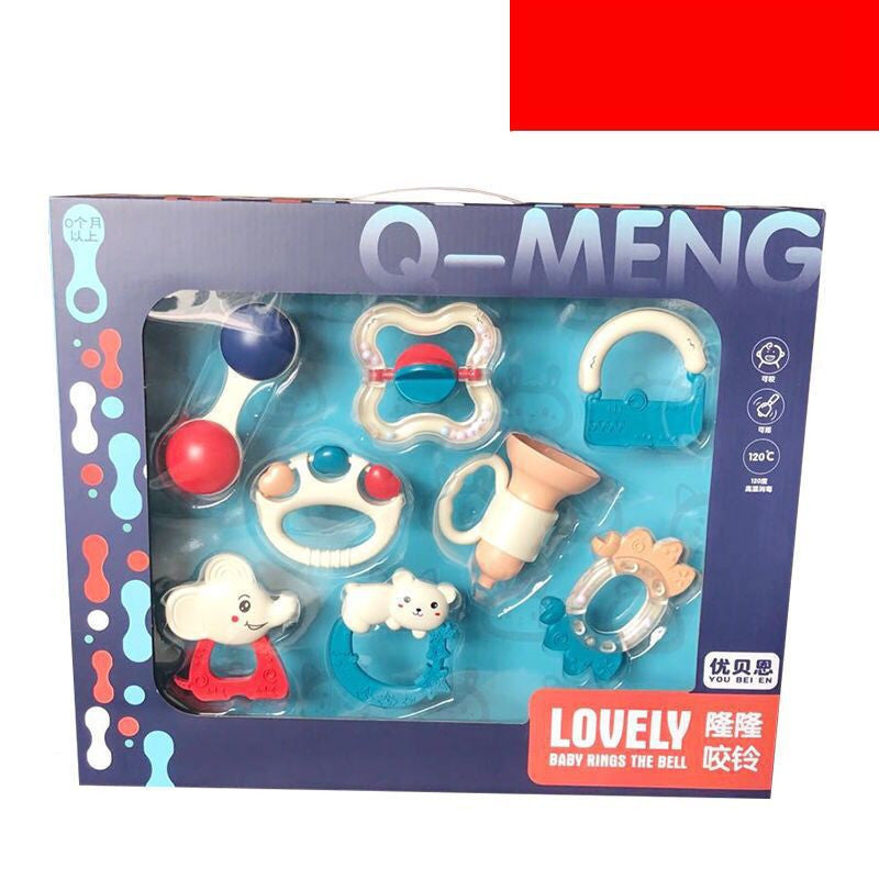 Baby teether rattle set