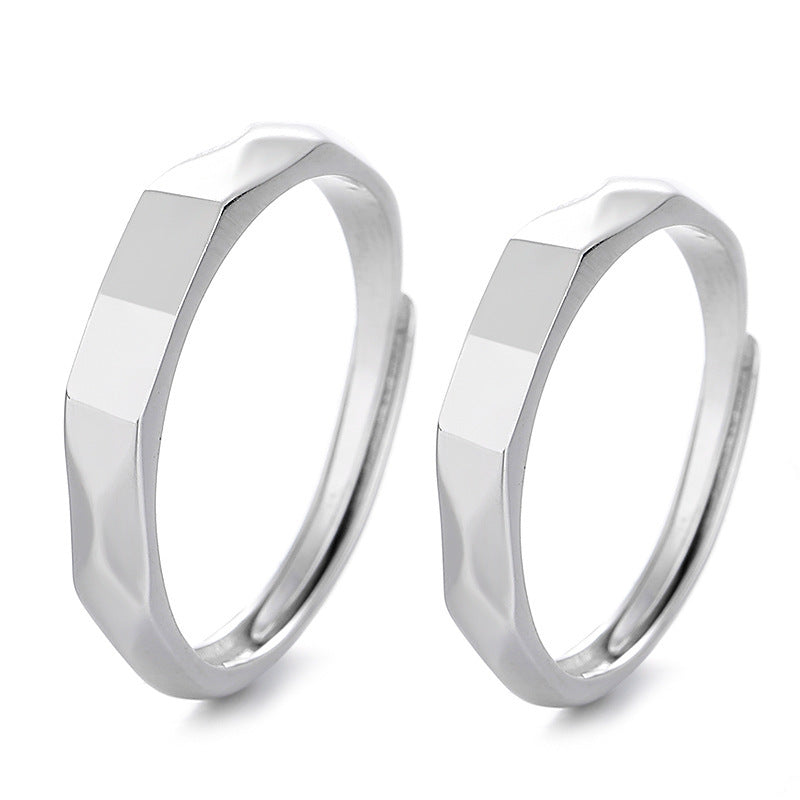 Couple ring set with projection