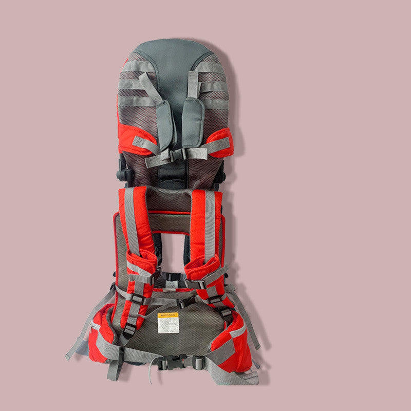 Hiking backpack with baby carrier