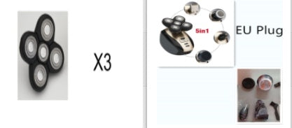 Electric shaver for men