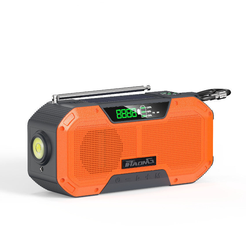 Multifunctional emergency radio