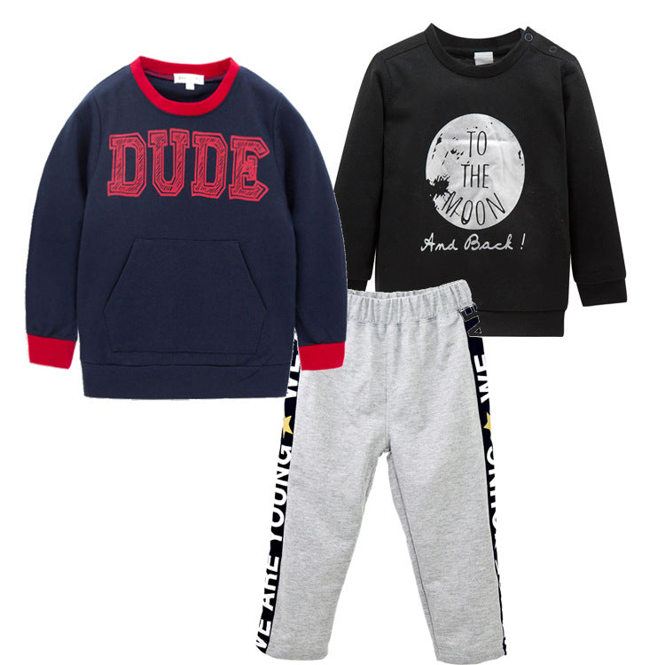 Lente En Somer Baba Klere Drie-stuk Romper Suit