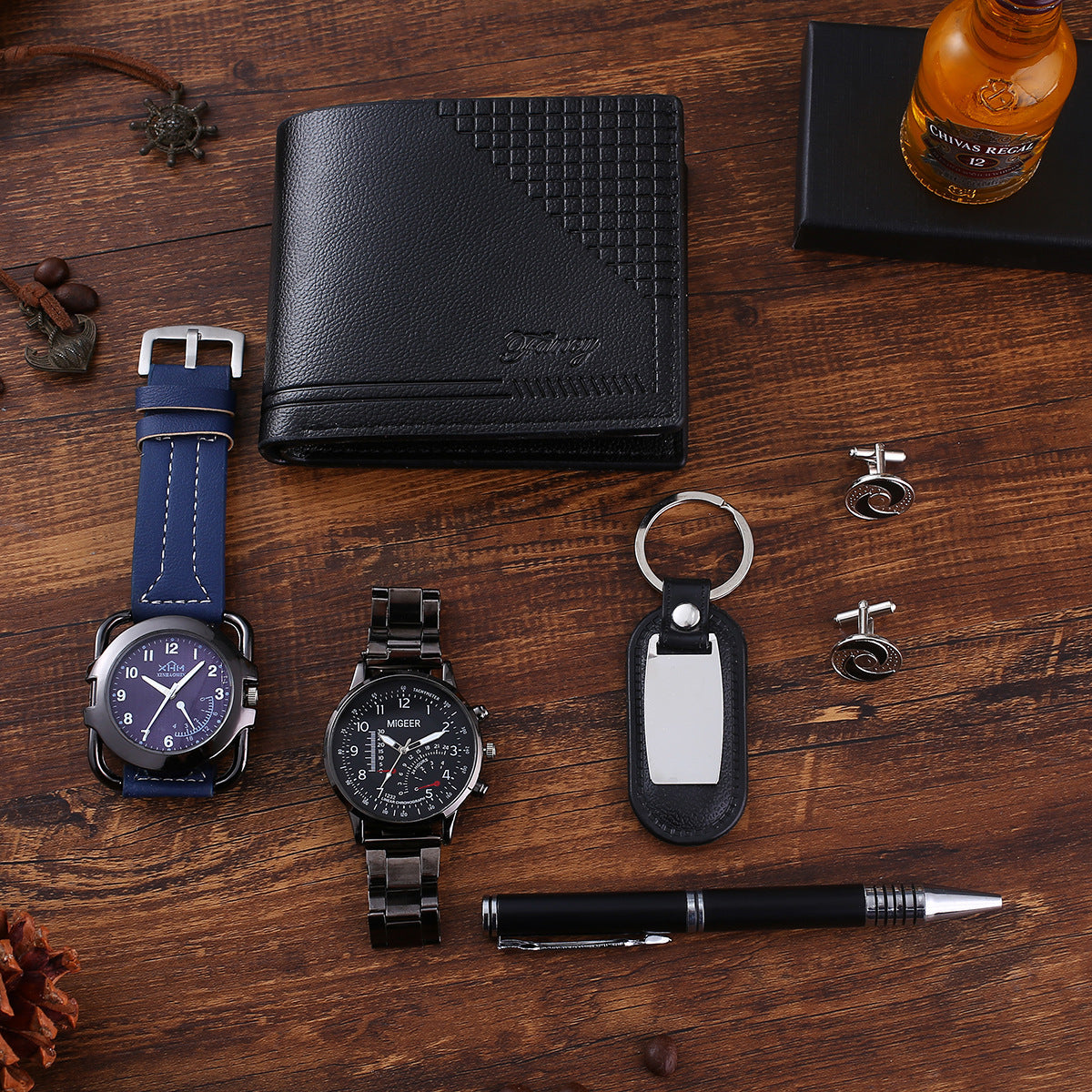 Luxury men’s accessory gift set