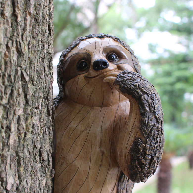 Handmade tree sloth