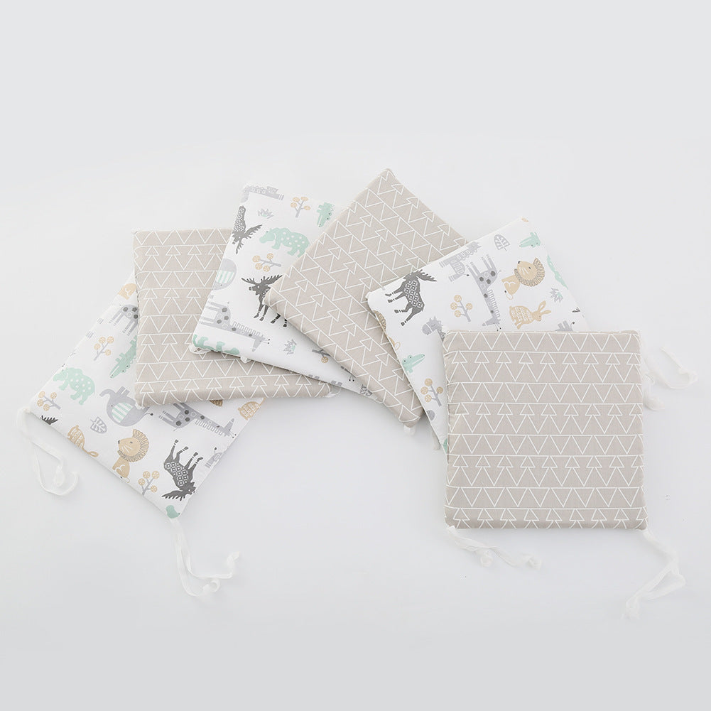 Bumper pads for baby crib