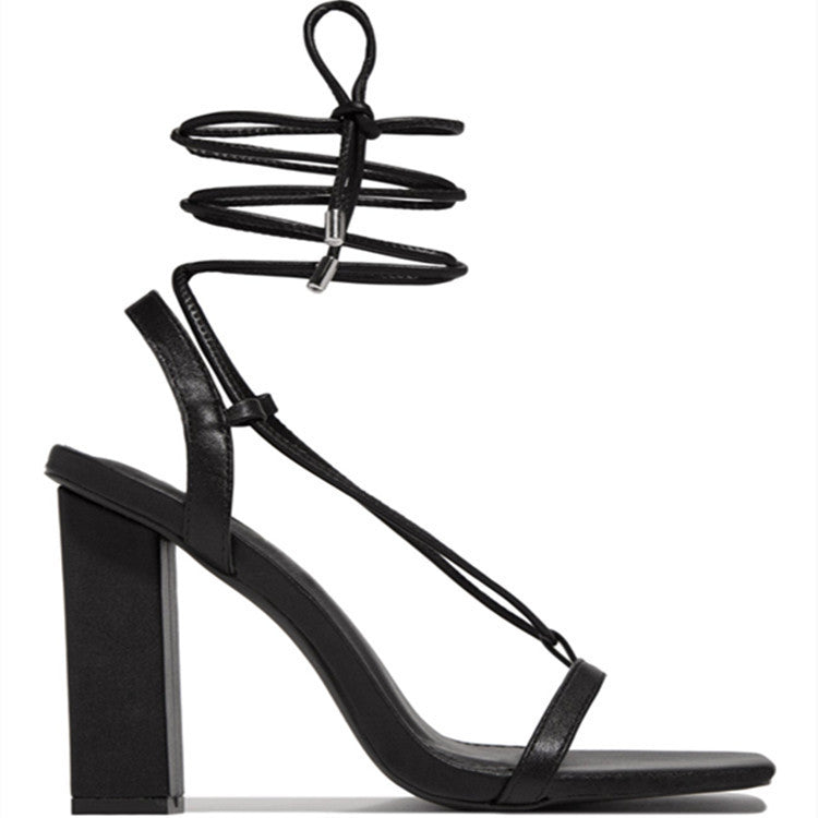 Lace-Up strappy sandals for women