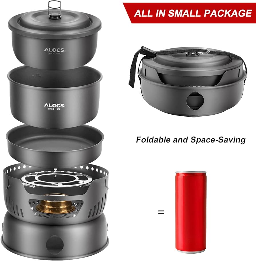 Cookware set for camping