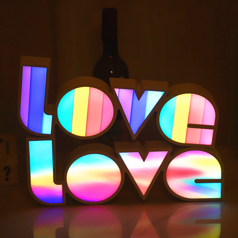 Valentines day gift LED love light