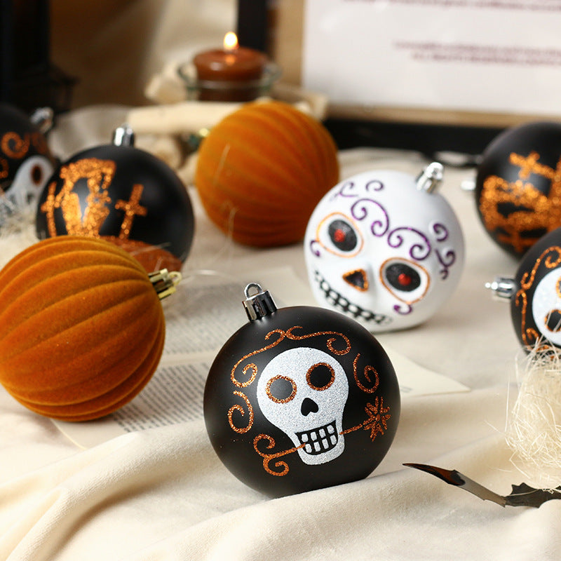 Halloween tree balls set