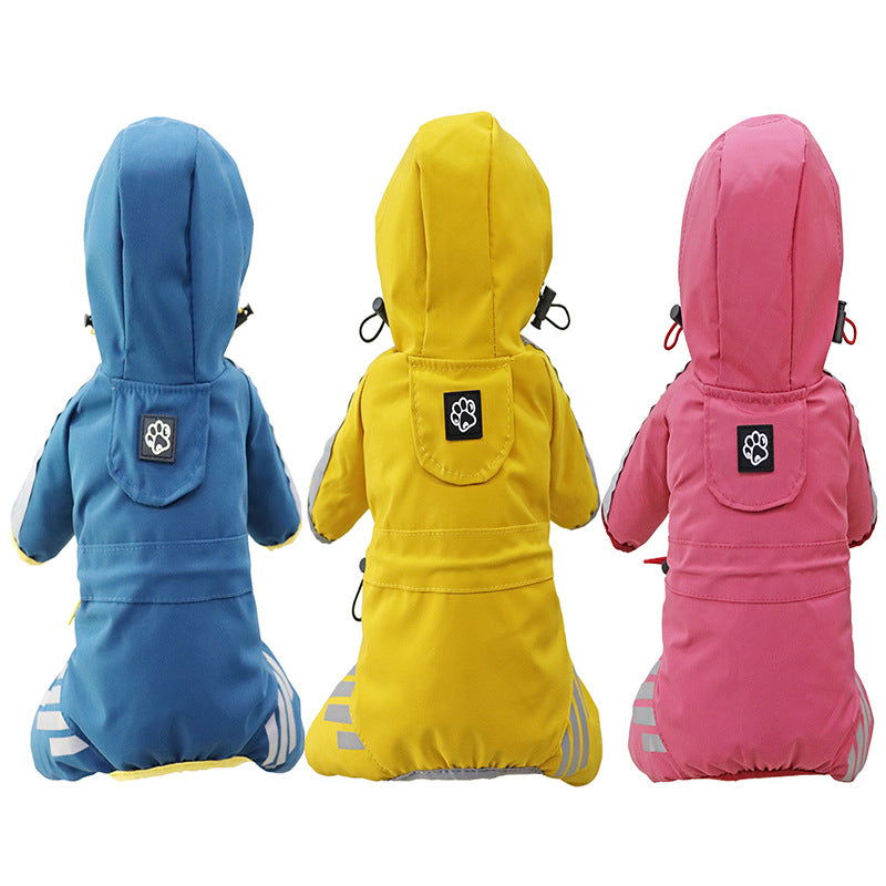 Dog raincoat waterproof breathable