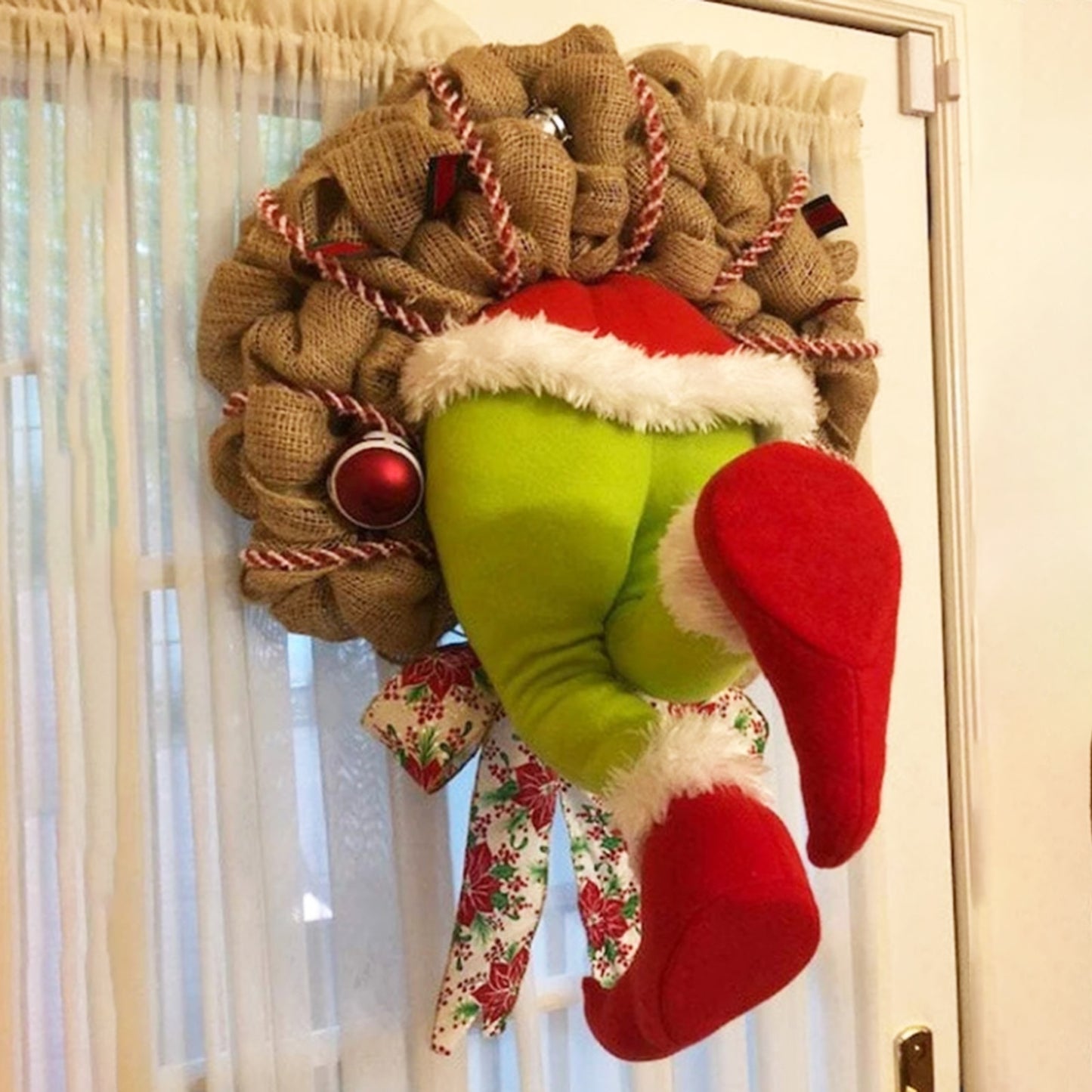Door hanging decor Grinch