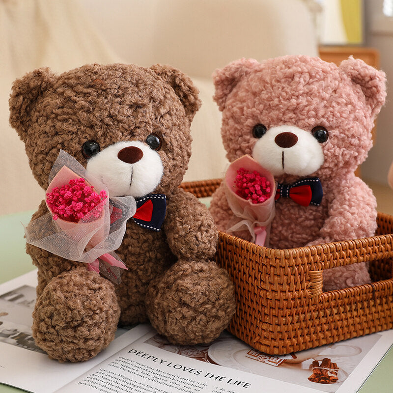 Valentine's Day Gift bear with bouget
