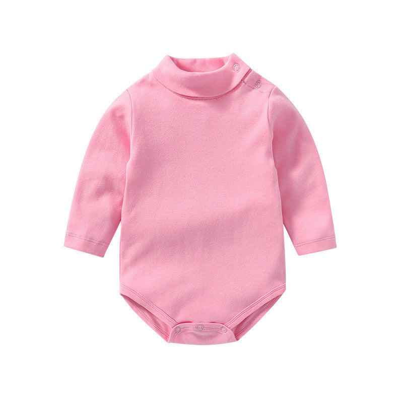 Babybody with polo collar