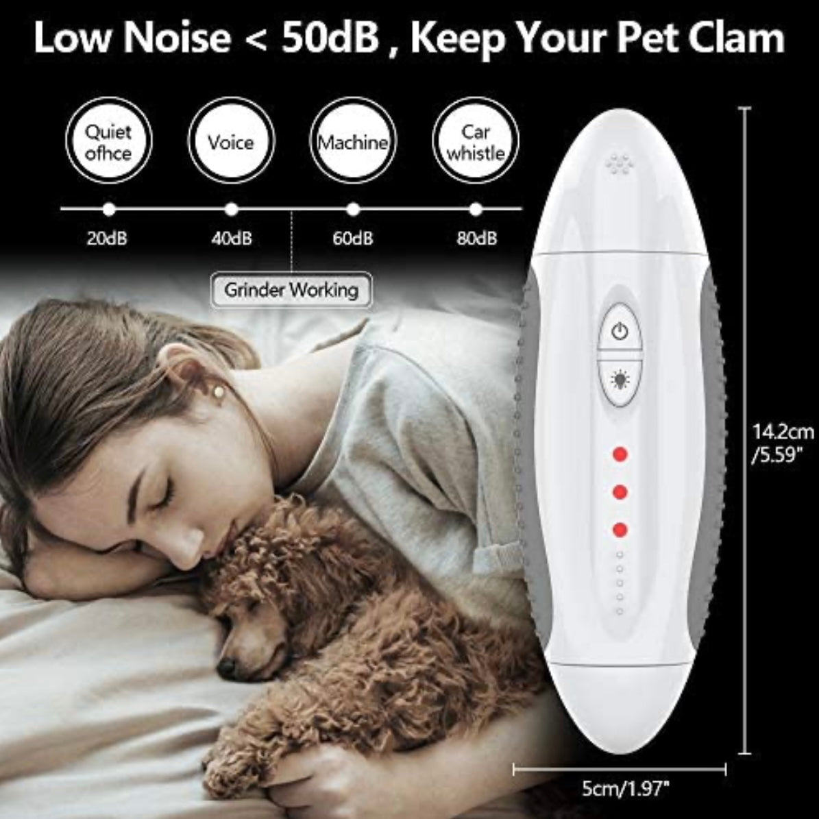 Electric nail grinder for pets