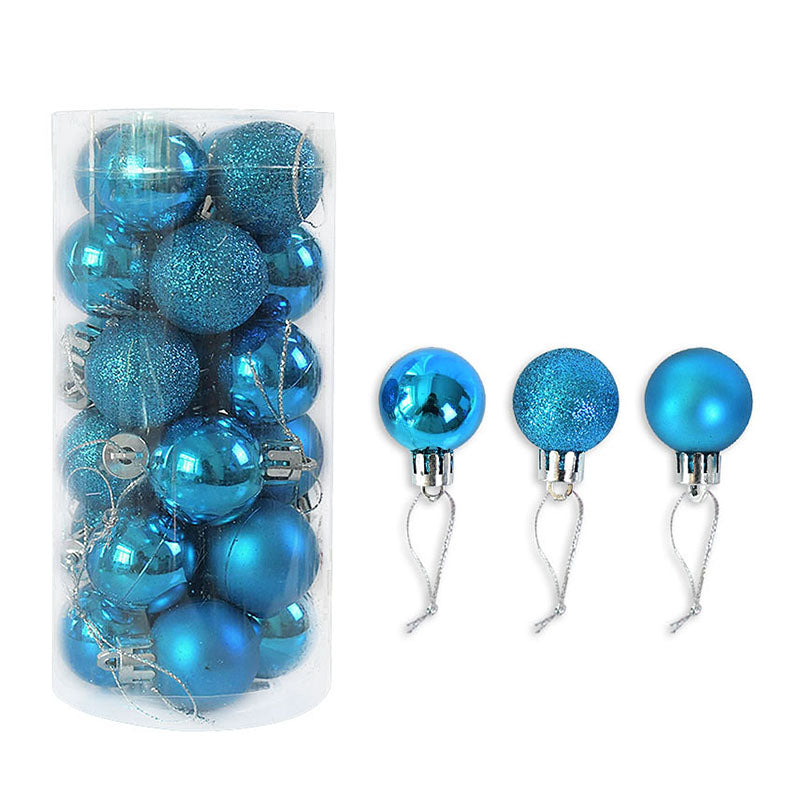 Christmas decoration balls shiny matte