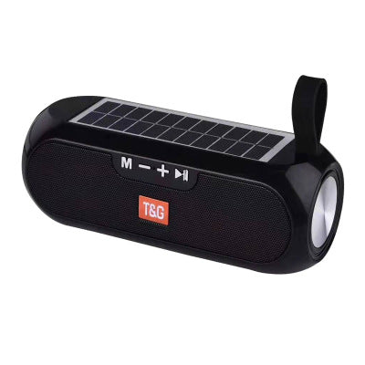 Bluetooth speaker with solar