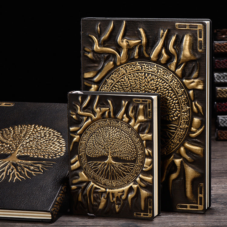 Notebook Tree of Life 3D embossed