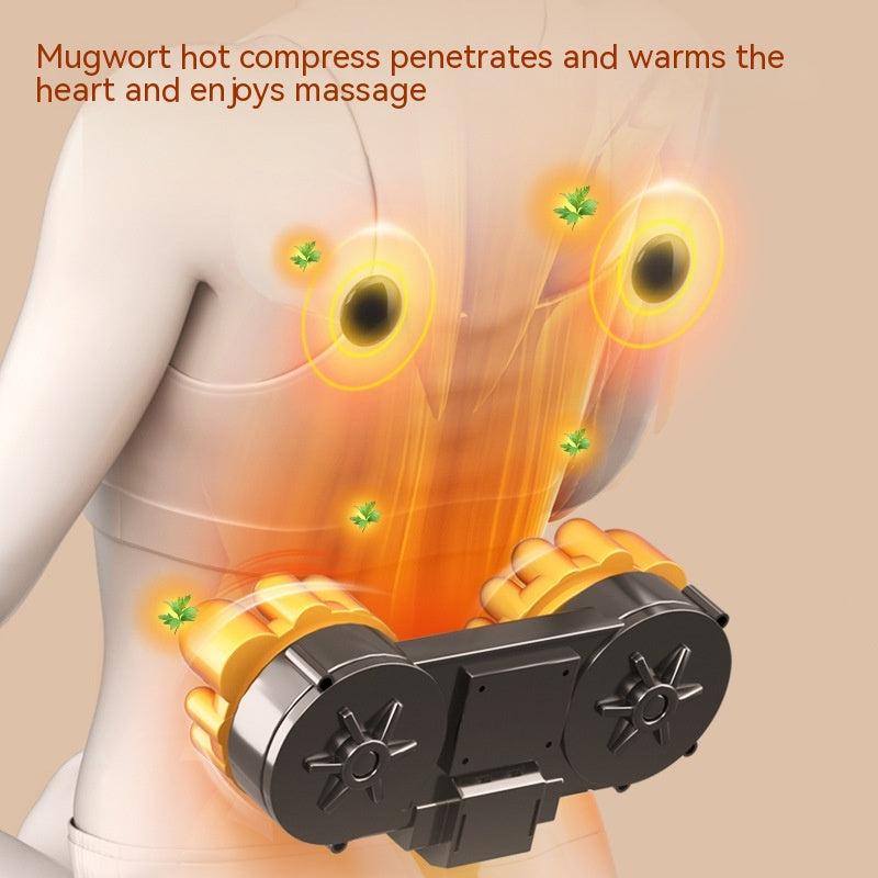 Back lumbar spine massage